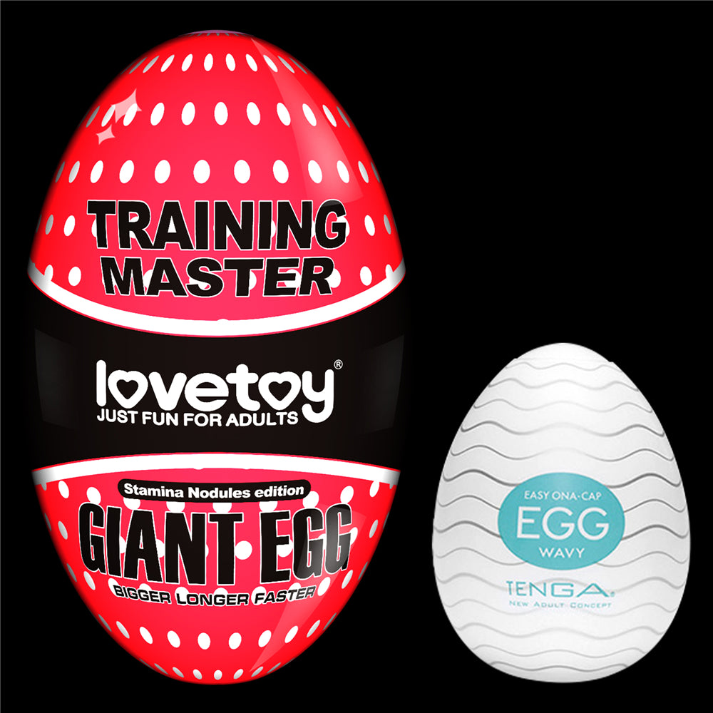 Lovetoy Giant Tenga Egg Stamina Nodules Edition Masturbatör LV350001