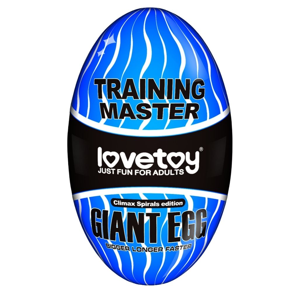 Lovetoy Giant Tenga Egg Grind Ripples Edition Masturbatör LV350003