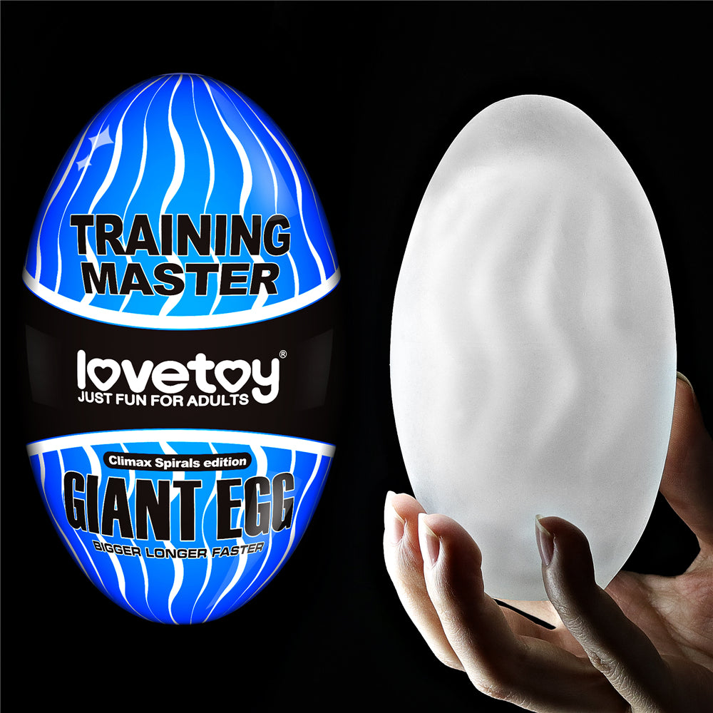 Lovetoy Giant Tenga Egg Grind Ripples Edition Masturbatör LV350003
