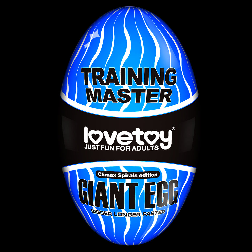 Lovetoy Giant Tenga Egg Grind Ripples Edition Masturbatör LV350003