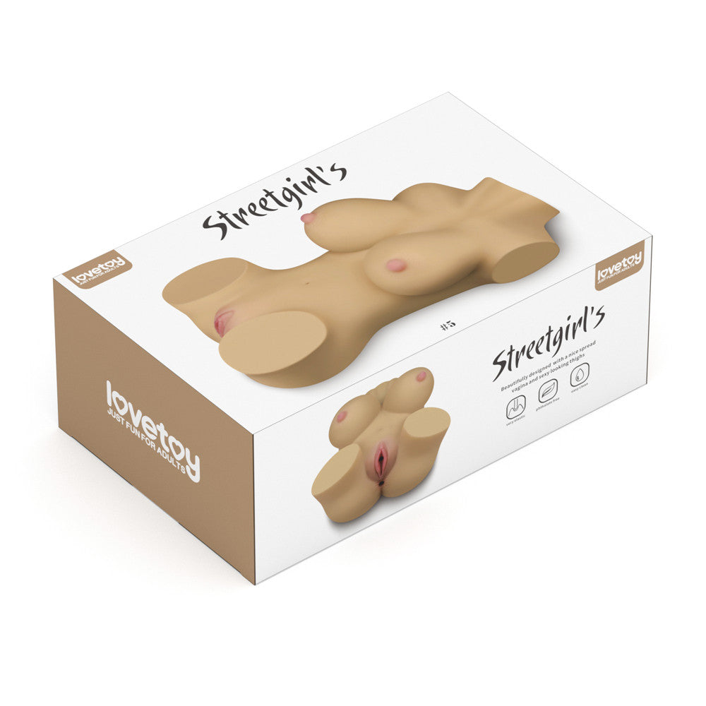 Lovetoy Streetgirls #5 Silikon Vücut Masturbatör LV352009