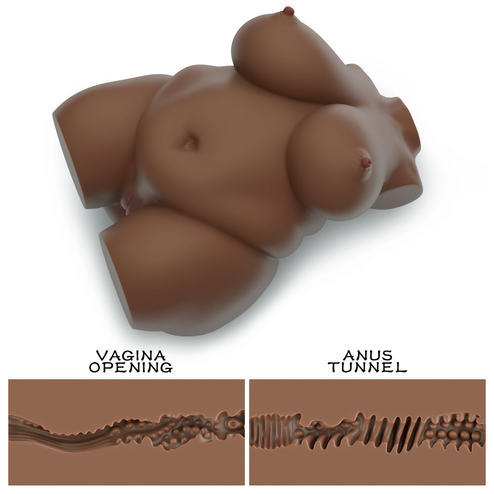 Lovetoy Streetgirl's #7 Black 7 Kg. Realistik Vücut Masturbator LV352062