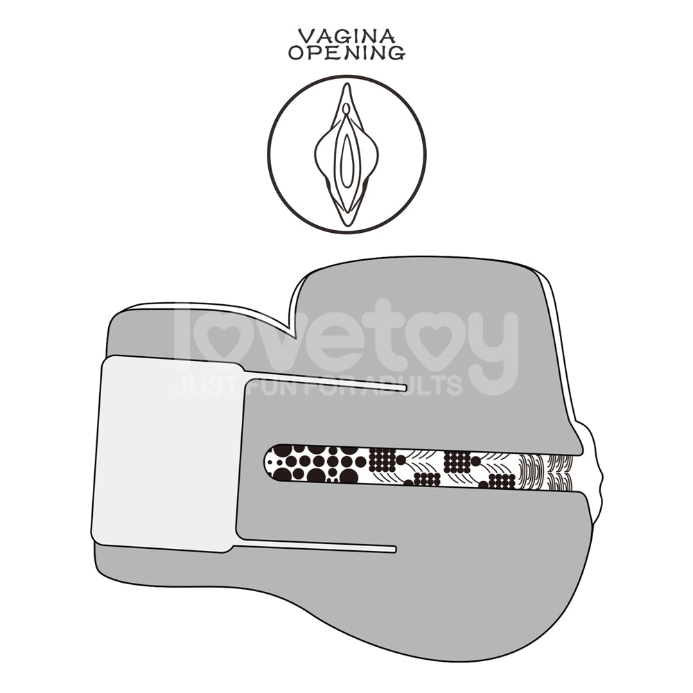 Lovetoy Streetgirl's Sensation Pulse (Black) Emiş Güçlü Realistik Kalça LV352211