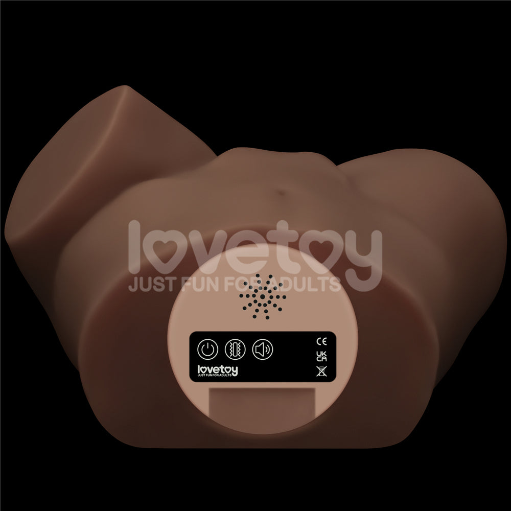 Lovetoy Emiş Güçlü Realistik Kalça Streetgirl's Sensation Pulse (Black) LV352212