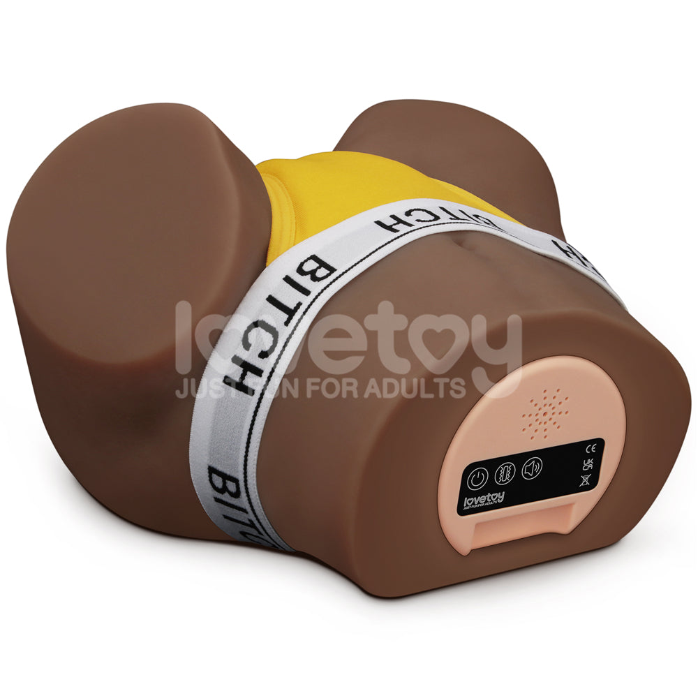 Lovetoy Emiş Güçlü Realistik Kalça Streetgirl's Sensation Pulse (Black) LV352212