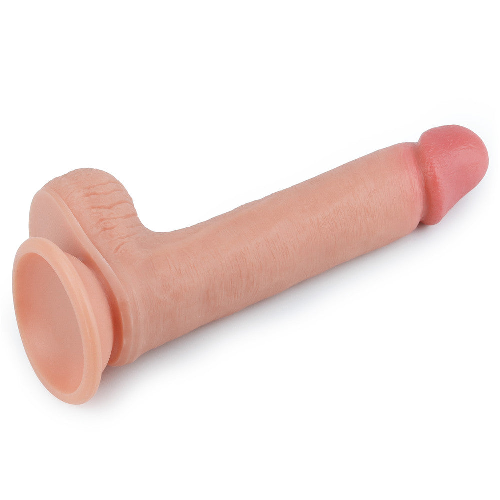 Lovetoy Dual Layered Silicone Dildo 20 cm Realistik Penis LV4005