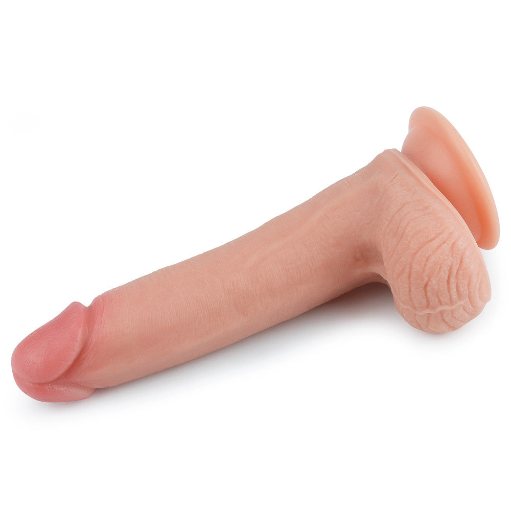 Lovetoy Dual Layered Silicone Dildo 20 cm Realistik Penis LV4005