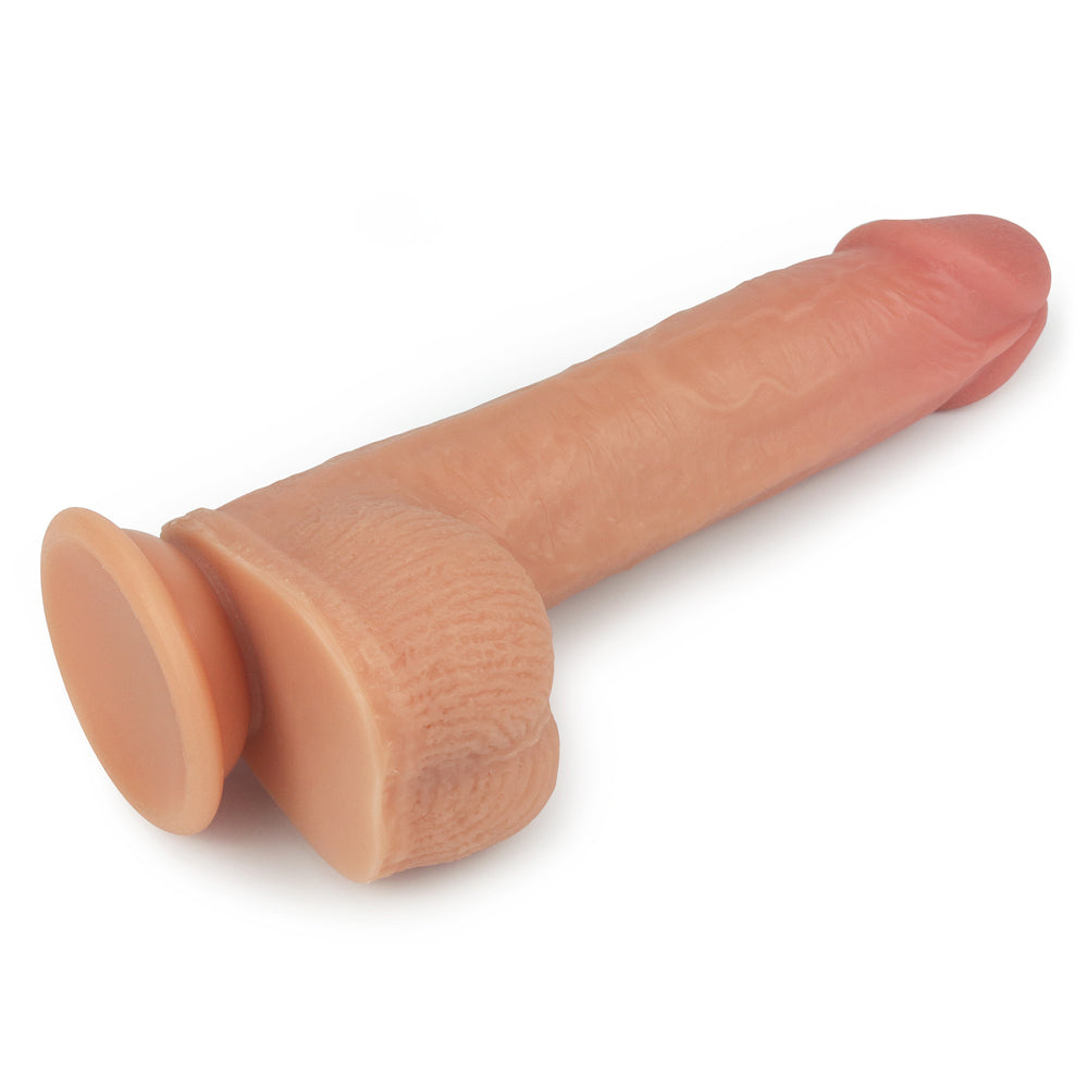 Lovetoy Anthony Dual Layered Silicone Dildo Dönebilen Realistik Penis LV4032
