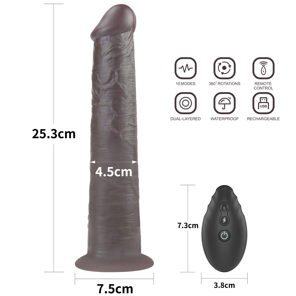 Lovetoy Nature Cock 25 cm Uzaktan Kumandalı Titreşimli Realistik Penis LV410222