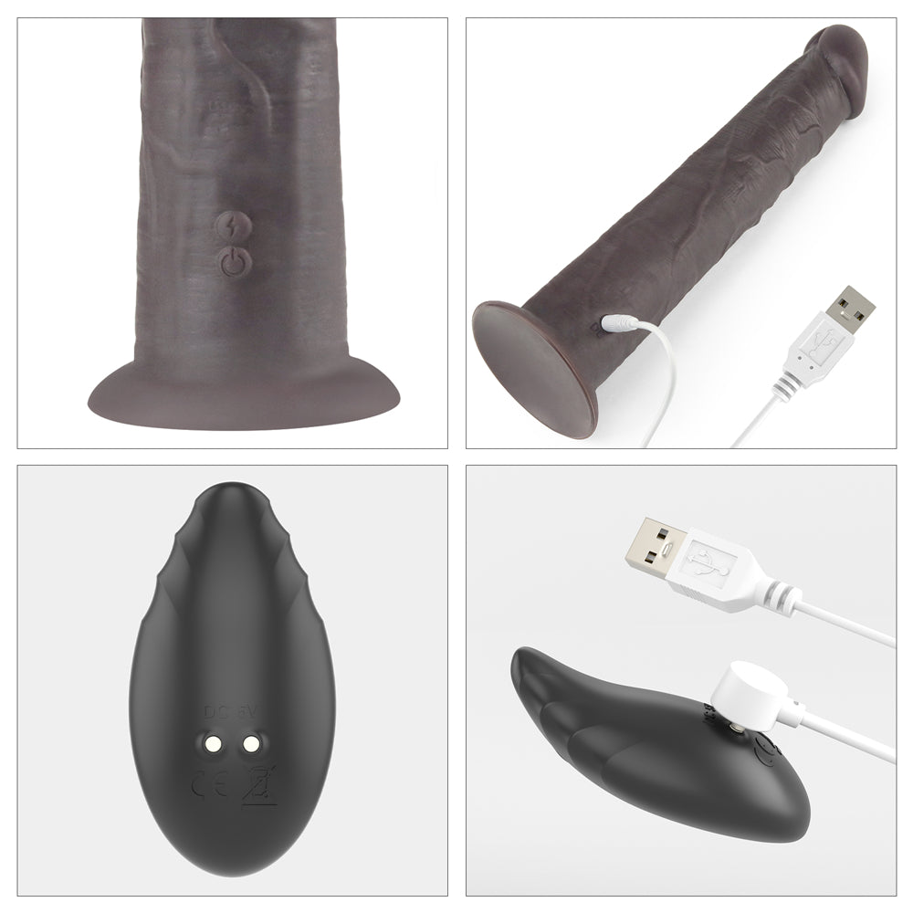 Lovetoy Nature Cock 25 cm Uzaktan Kumandalı Titreşimli Realistik Penis LV410222