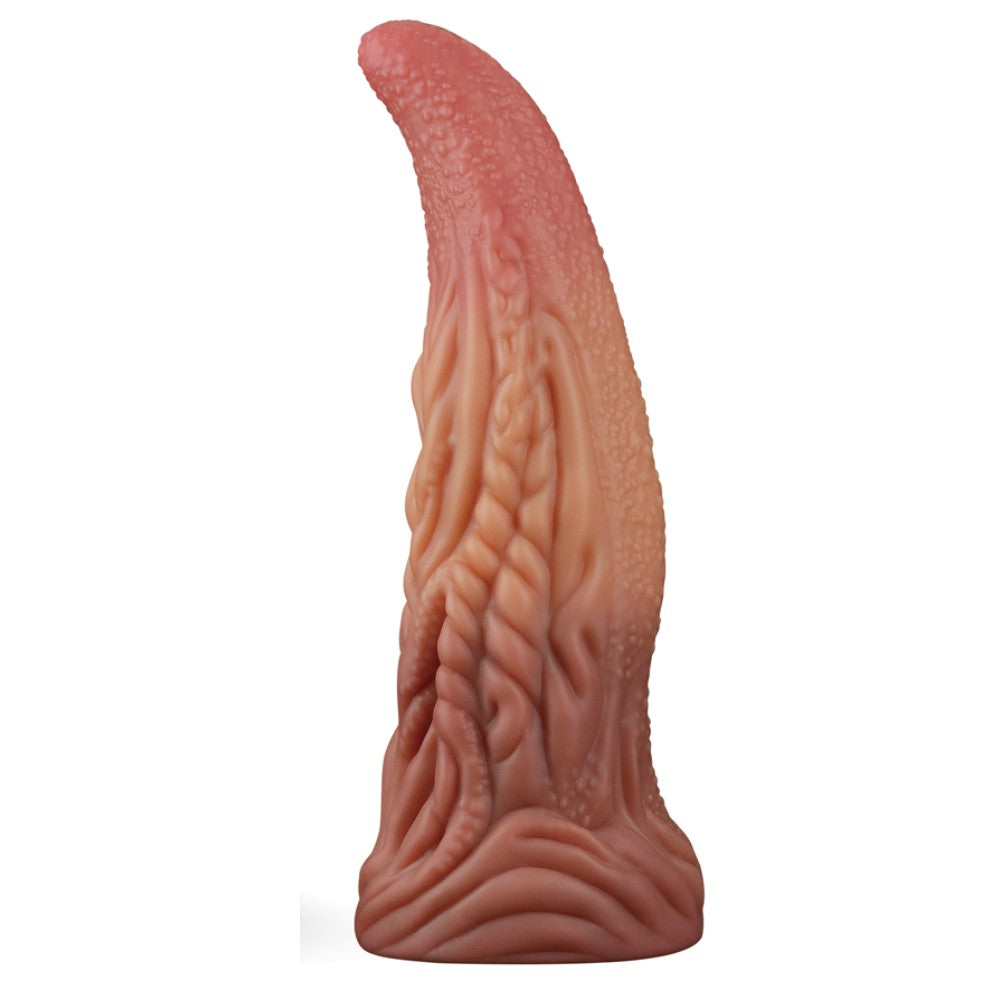 Lovetoy Nature Cock 10'' Tongue Çift Katmanlı Büyük Realistik Penis LV411018