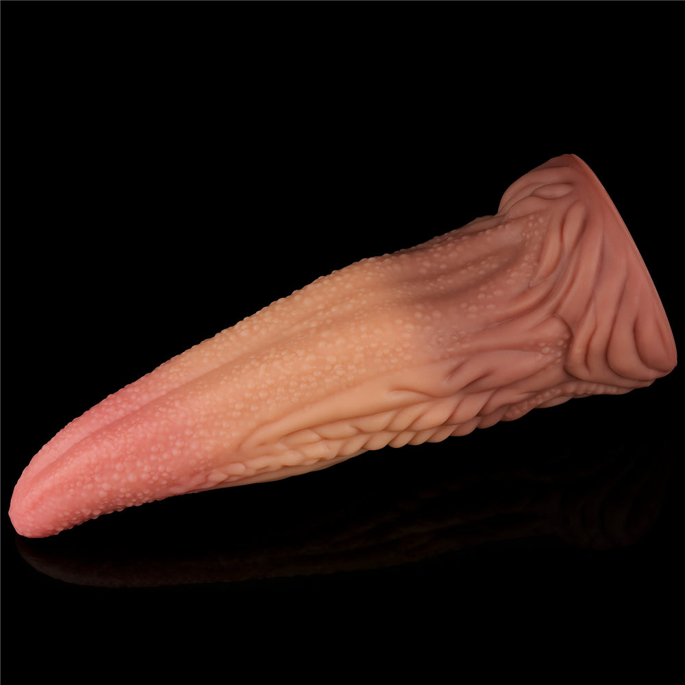 Lovetoy Nature Cock 10'' Tongue Çift Katmanlı Büyük Realistik Penis LV411018