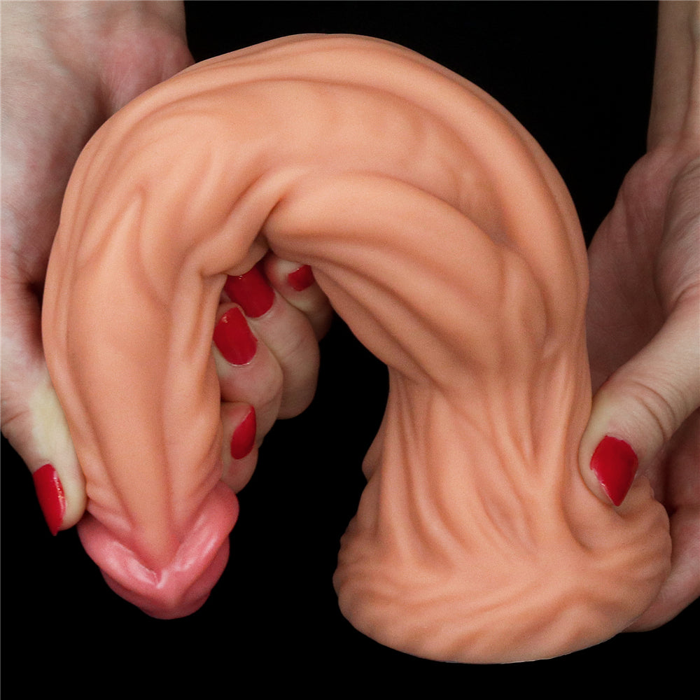 Lovetoy Nature Cock 9,5'' Çift Katmanlı Büyük Realistik Penis LV411025