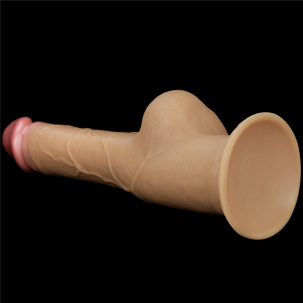 Lovetoy Handle Cock 9.5'' Çift Katmanlı Büyük Realistik Penis LV411031