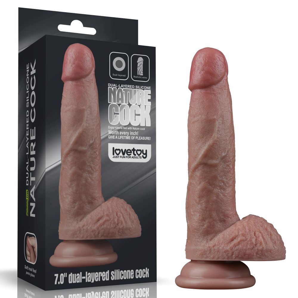 Lovetoy Nature Cock 18.5 Cm Doğal Et Doku Realistik Penis LV411041