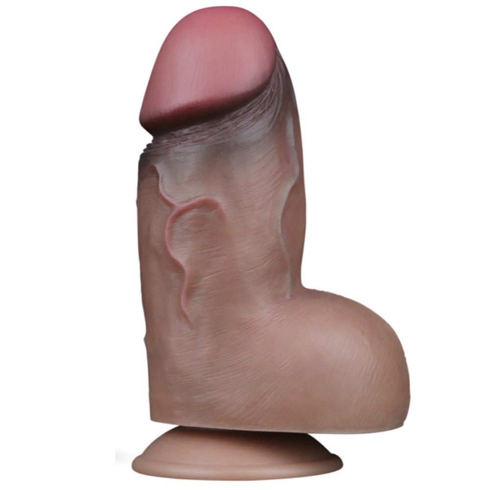 Lovetoy Nature Cock 7'' Çift Katmanlı Büyük Realistik Penis LV411050