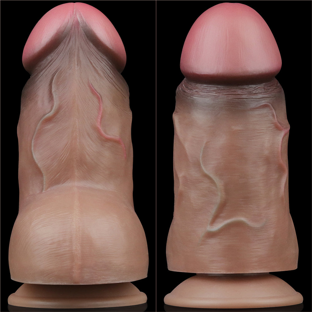 Lovetoy Nature Cock 7'' Çift Katmanlı Büyük Realistik Penis LV411050
