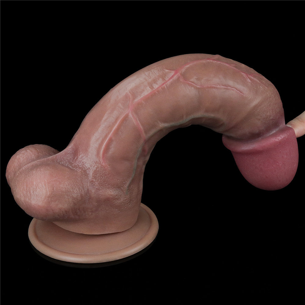 Lovetoy Nature Cock 10.5'' Çift Katmanlı Büyük Realistik Penis LV411053