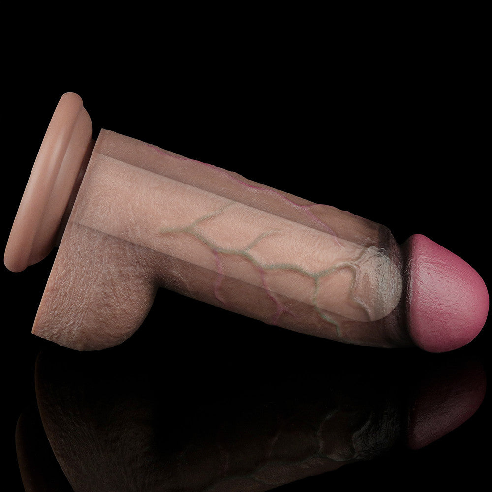 Lovetoy Nature Cock 9.5'' Çift Katmanlı Büyük Realistik Penis LV411061