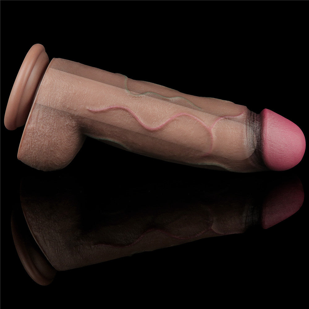 Lovetoy Nature Cock 12'' Çift Katmanlı Büyük Realistik Penis LV411063