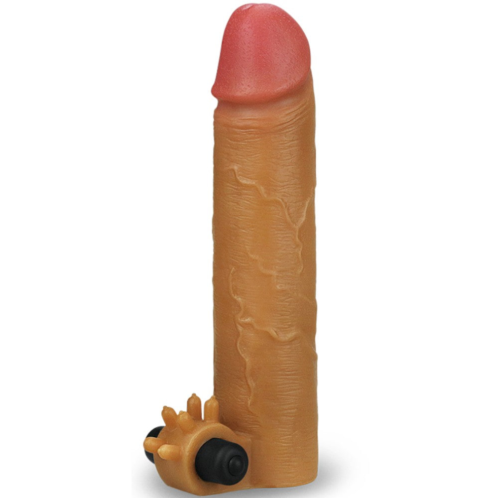Lovetoy Nature Extender Natural Et Doku Titreşimli Penis Kılıfı LV414101B