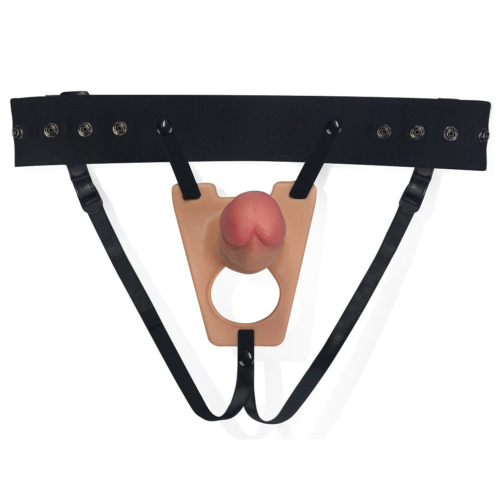 Lovetoy İngen Hollow G8 İçi Boş Belden Bağlamalı Kemerli Penis LV415001