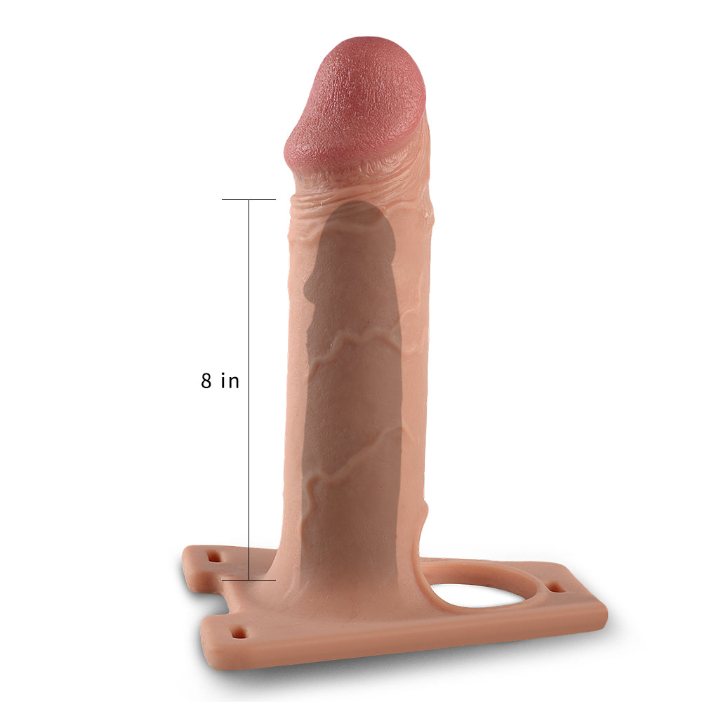 Lovetoy İngen Hollow G8,5'' İçi Boş Belden Bağlamalı Kemerli Penis LV415002