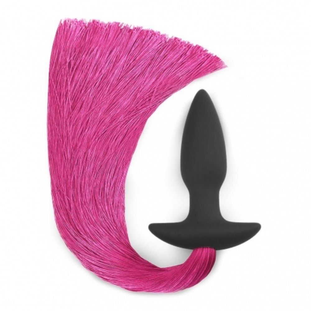 Lovetoy Silicone With Pony Tail Kuyruklu Anal Plug Pink LV421001