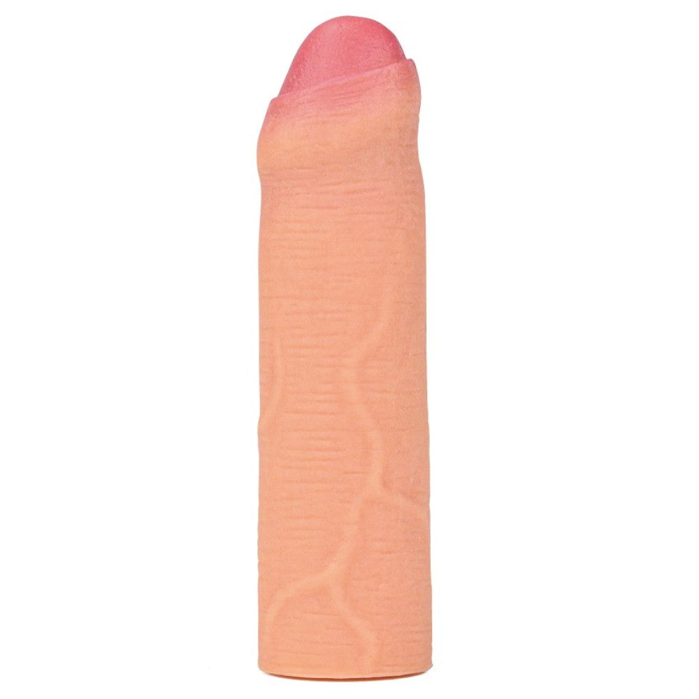 Lovetoy Nature Extender Penis Sleeve Platinum Silikon Gerçek Doku Sünnetsiz Penis Kılıfı LV4212F