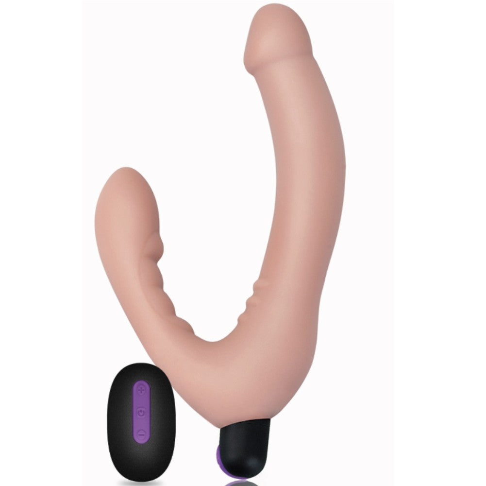 Lovetoy Rechargeable IJOY Uzaktan Kumandalı Strapless Strapon Vibratör LV430103