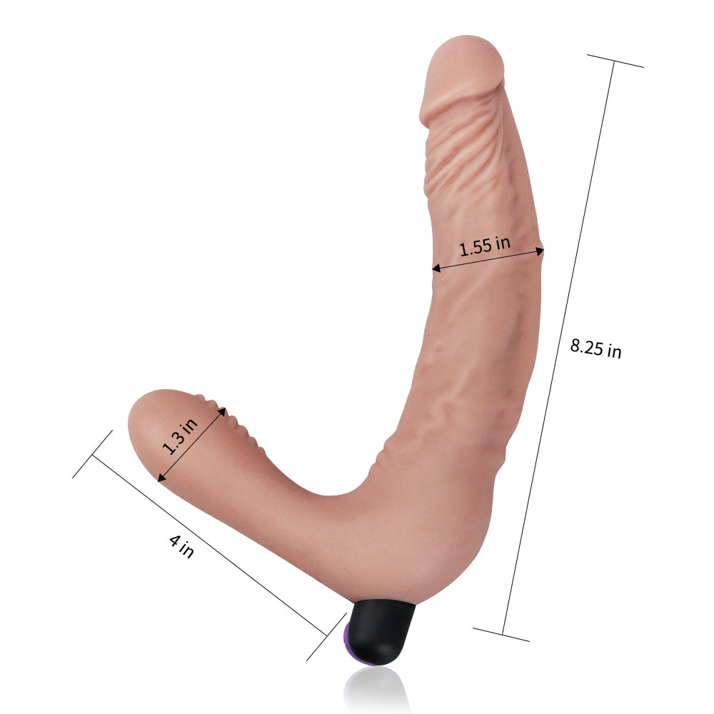 Lovetoy Rechargeable IJOY Strapless Strapon Vibratör LV430200