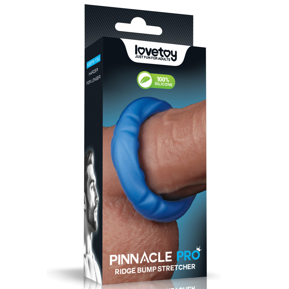 Lovetoy Pinnacle Pro Ridge Bump Stretcher Silikon Penis Halkası LV443012