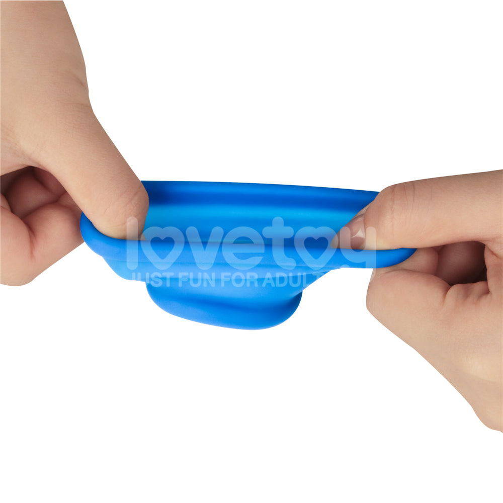 Lovetoy Pinnacle Pro Tapered Squeeze Stretcher Silikon Penis Halkası LV443013