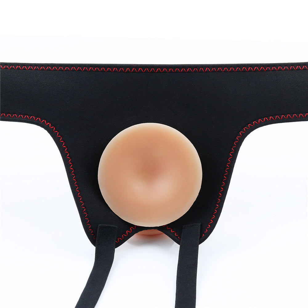 Lovetoy Easy Strapon 18 cm Flexible Kemerli Strapon Penis LV715005