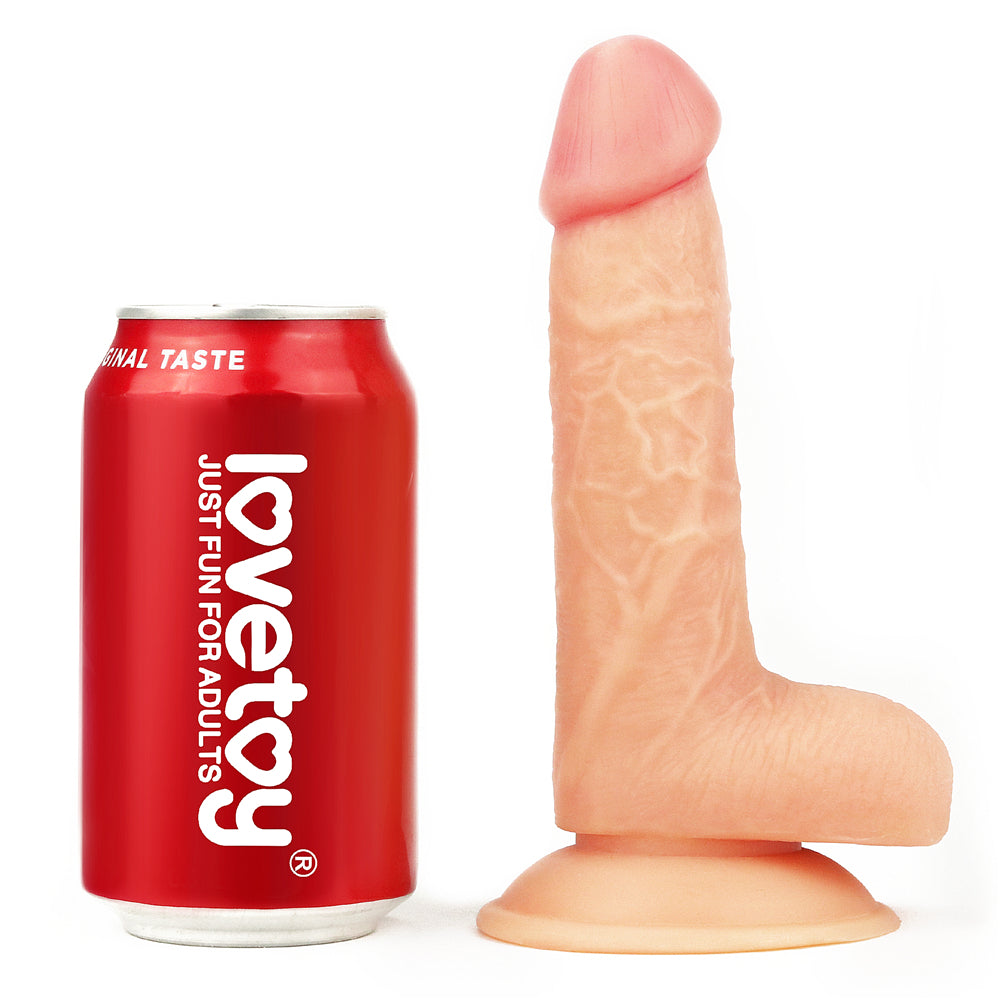Lovetoy Easy Strapon 18 cm Flexible Kemerli Strapon Penis LV715005