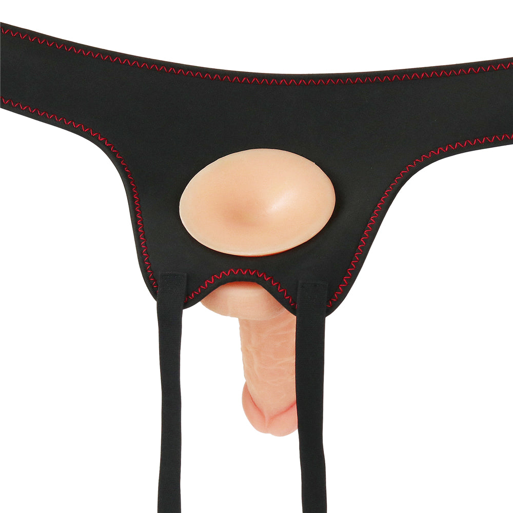 Lovetoy Easy Strapon 18 cm Flexible Kemerli Strapon Penis LV715005
