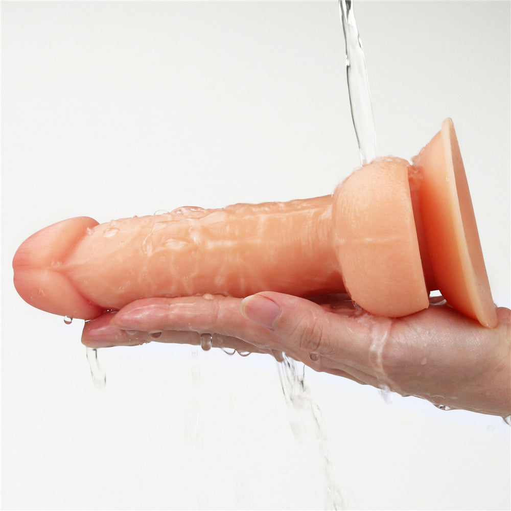 Lovetoy Easy Strapon 18 cm Flexible Kemerli Strapon Penis LV715005