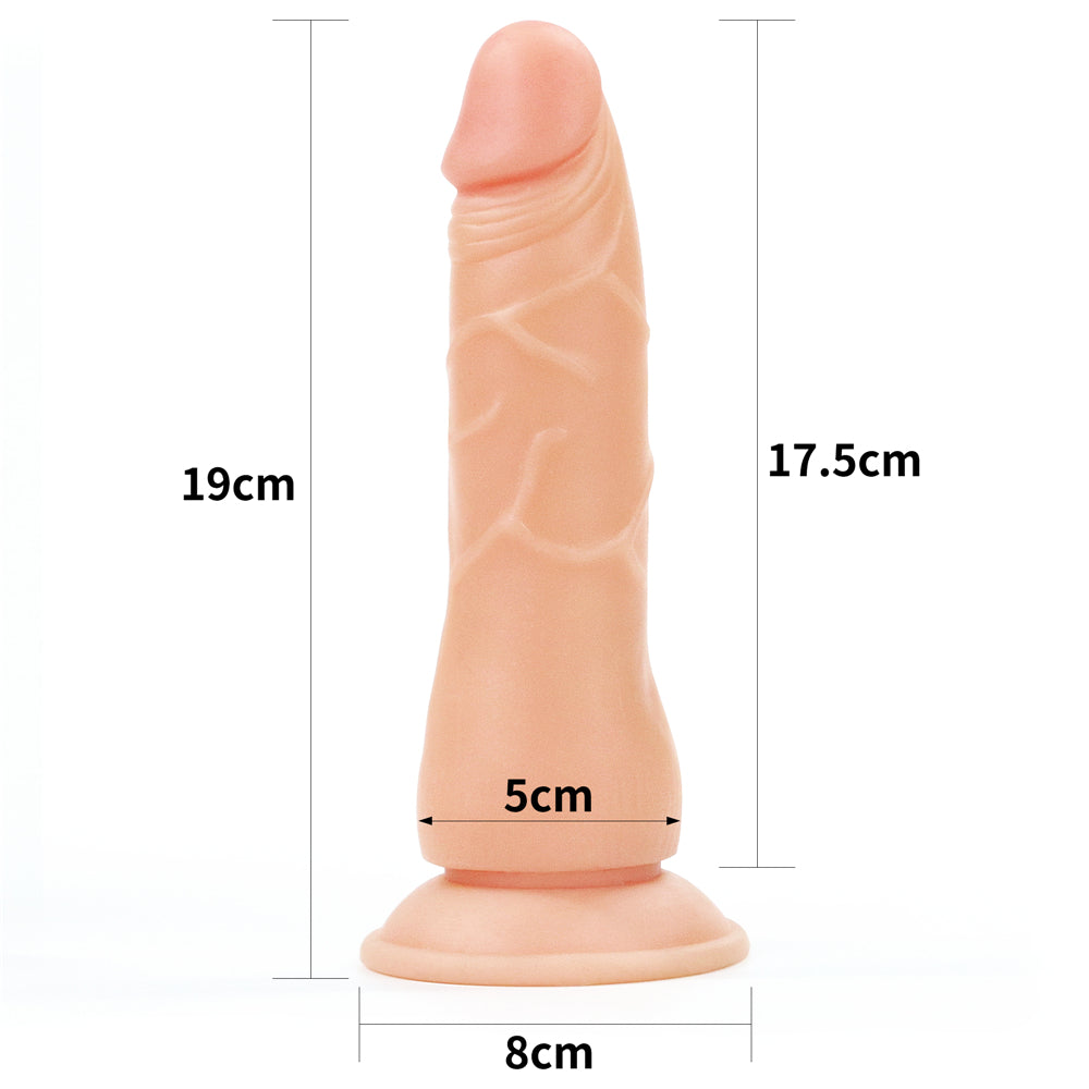 Lovetoy Easy Strapon 19 cm Belden Bağlamalı Realistik Penis LV715006