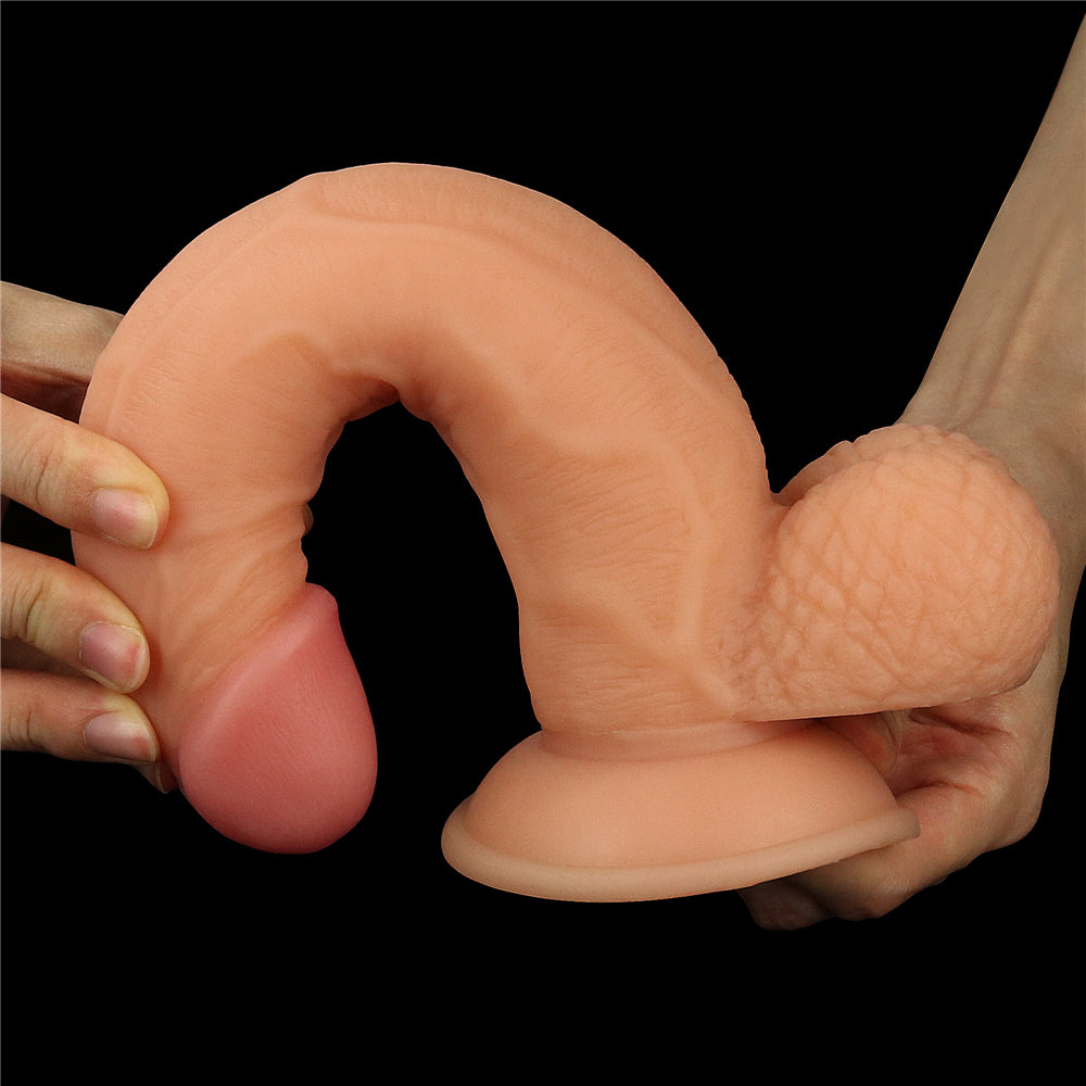 Lovetoy Easy Strapon 21,5 cm Flexible Kemerli Strapon Penis LV715008