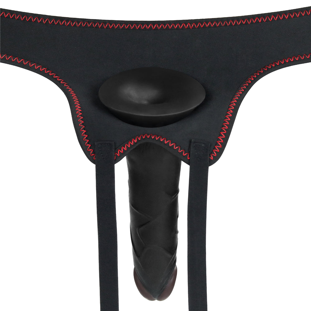 Lovetoy Easy Strapon 19 cm Zenci Strapon Kemerli Penis LV715026