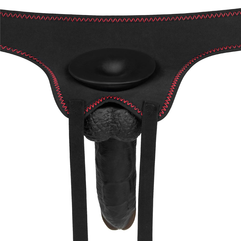 Lovetoy Easy Strapon 21,5 cm Strapon Kemerli Zenci Penis LV715028