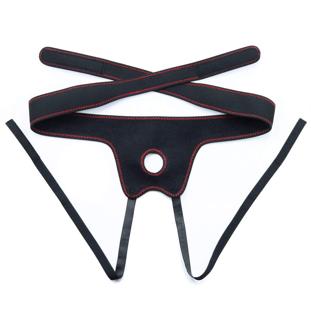 Lovetoy Vibrating Easy Strapon Set 8.5'' Belden Bağlamalı Titreşimli Penis LV715118