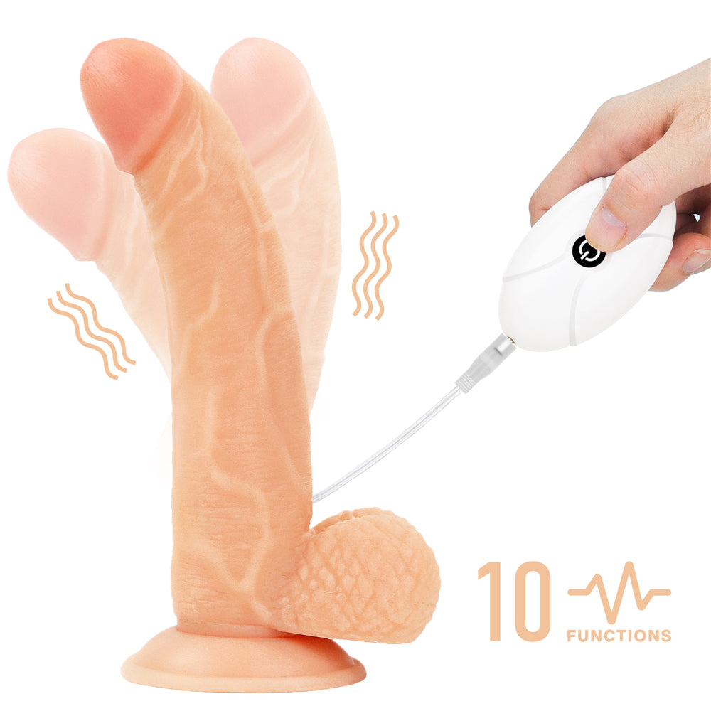 Lovetoy Vibrating Easy Strapon Set 8.5'' Belden Bağlamalı Titreşimli Penis LV715118