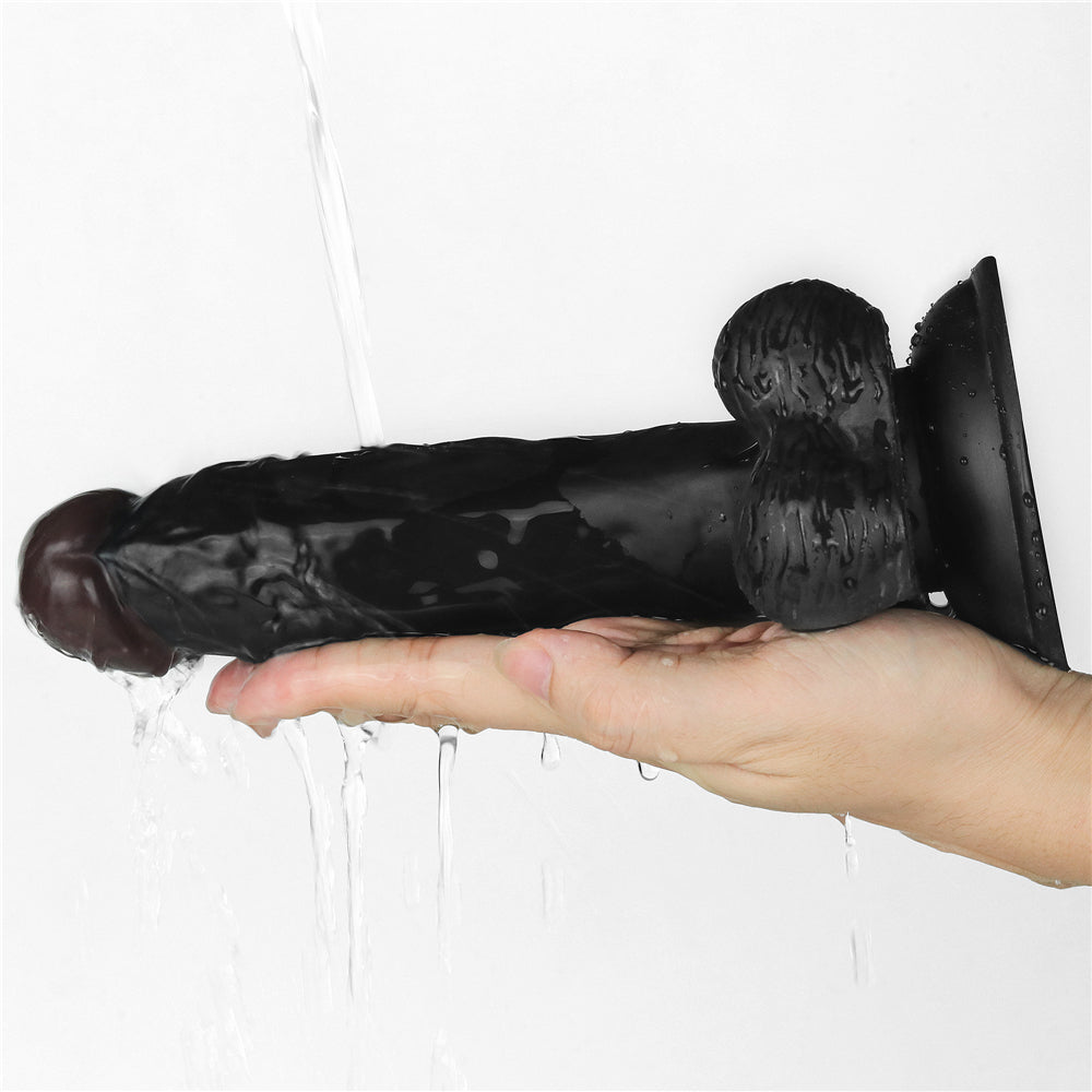 Lovetoy Easy Strapon 20 cm Titreşimli Kemerli Zenci Penis LV715127
