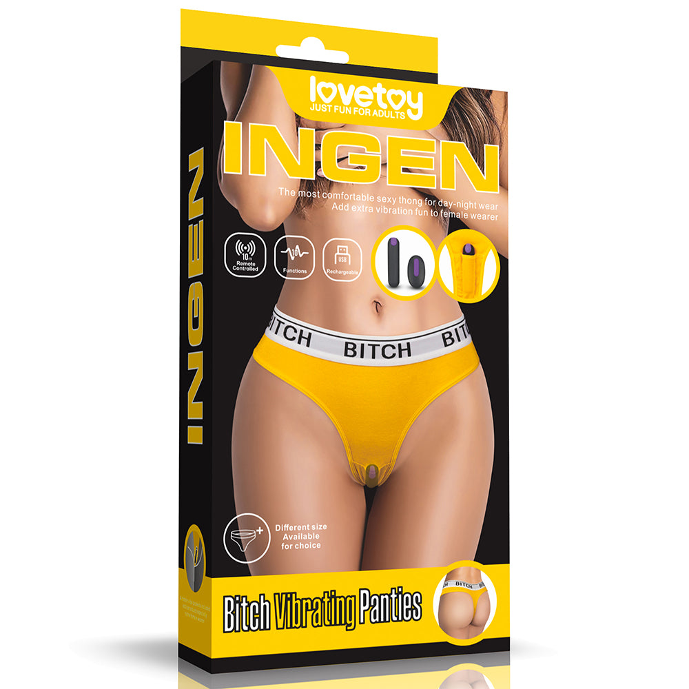 Lovetoy İngen Bitch XS/S Vibrating Panties Külotlu Vibratör LV770202A