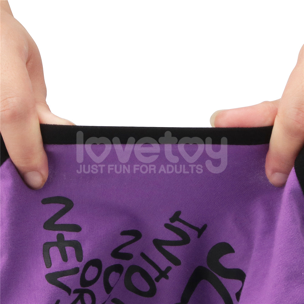Lovetoy Printed Vibrating Sexy Panties XS/S Giyilebilir Vibrator LV770213A