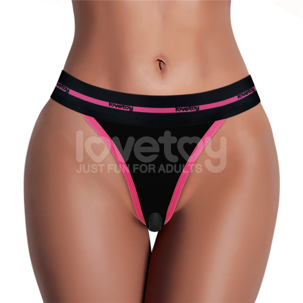 Lovetoy Printed Vibrating Sexy Panties XS/S Giyilebilir Vibratör LV770214A