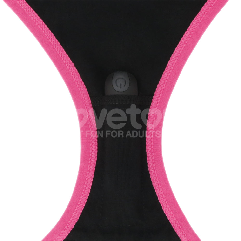 Lovetoy Printed Vibrating Sexy Panties XS/S Giyilebilir Vibratör LV770214A