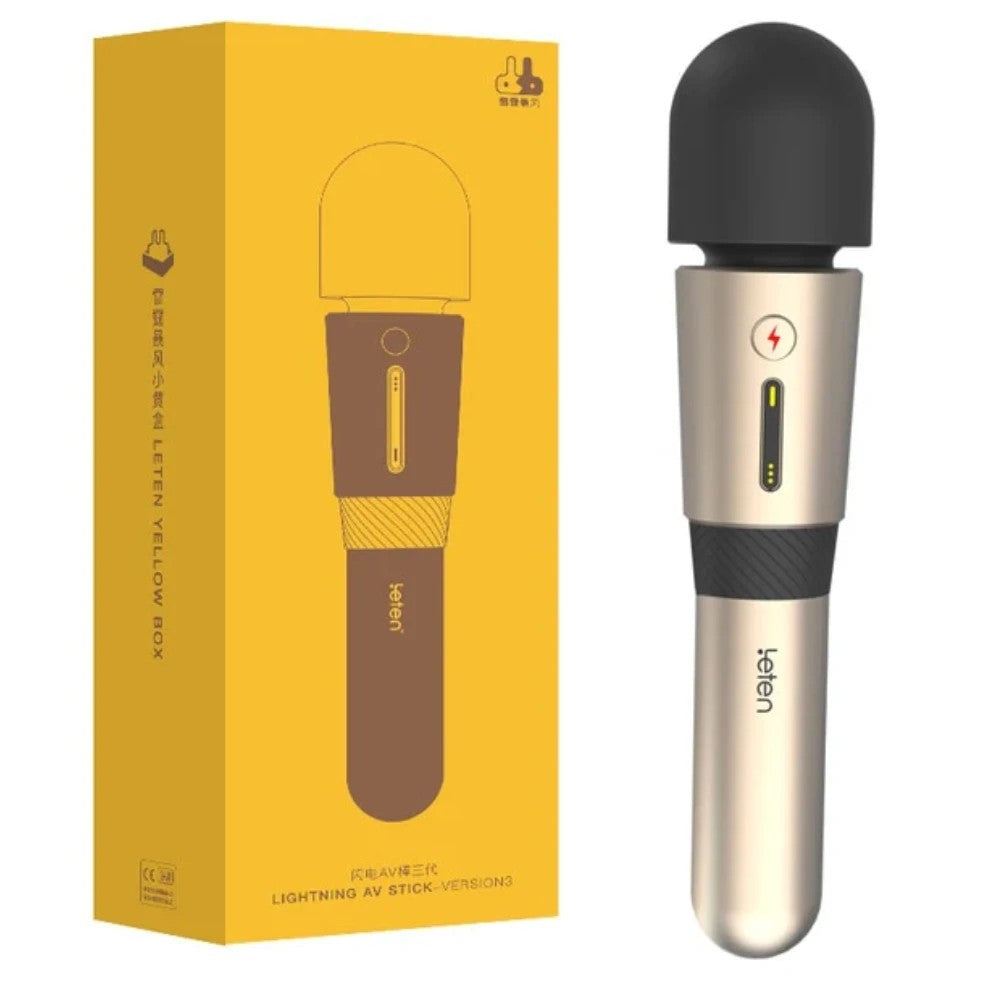 Leten Lightning 3 Professional Massager Vibe Masaj Wand Vibrator