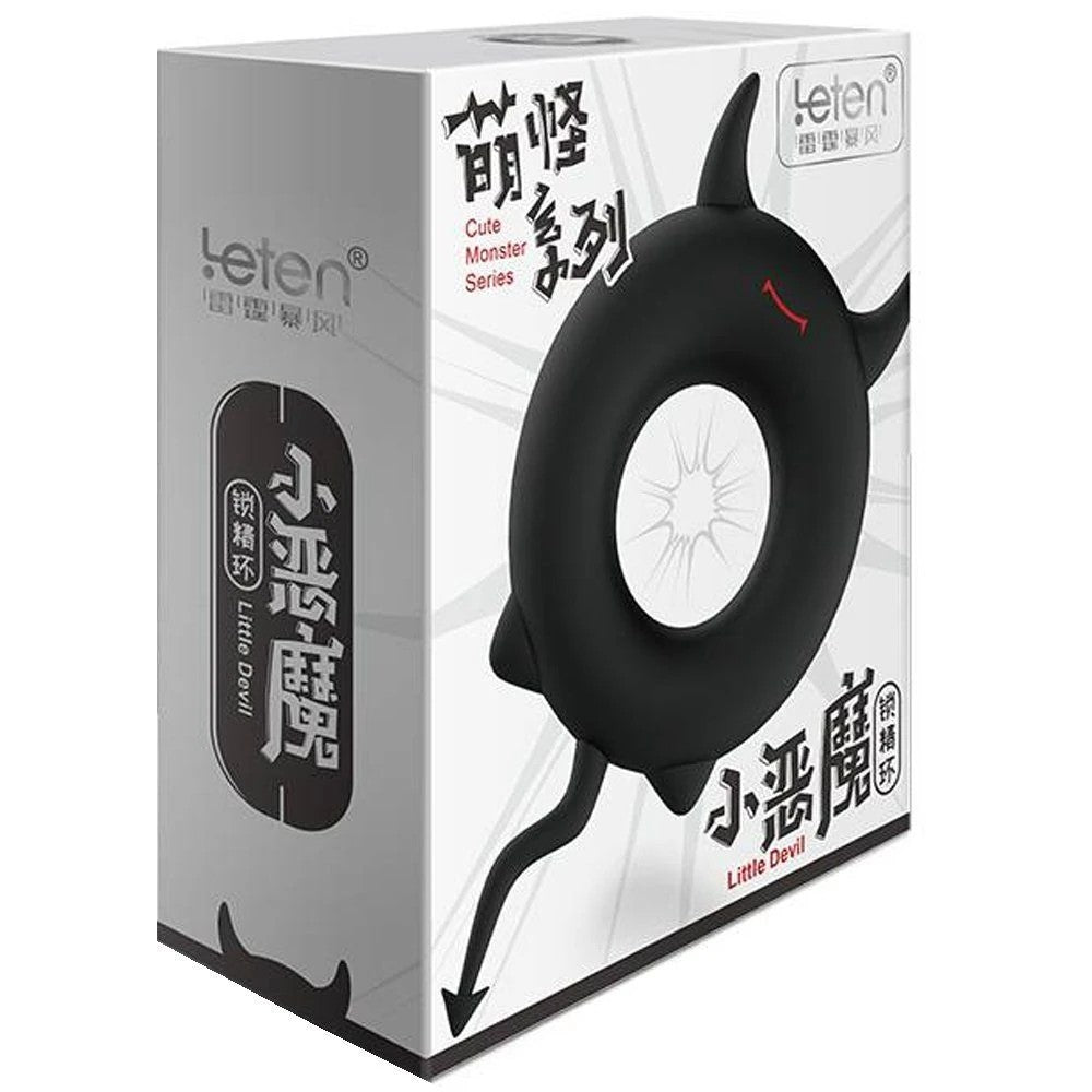 Leten Little Devil Cock Ring Penis Halkası